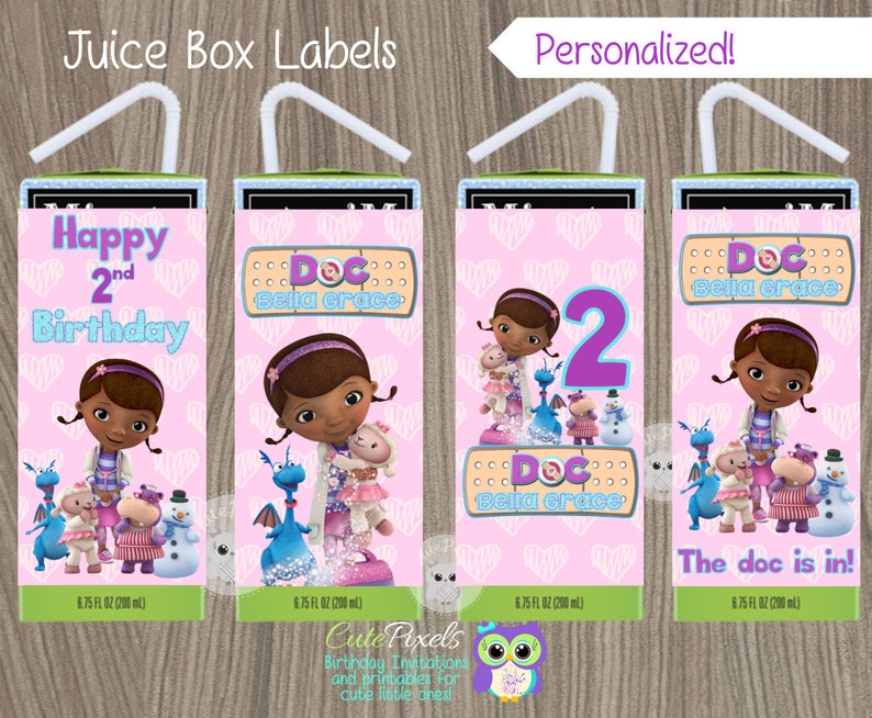 Doc McStuffins Invitation Doc McStuffins Birthday Invitation Etsy