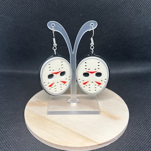 Jason Friday the 13th earrings