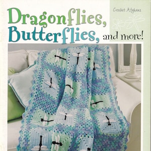 Afghan Crochet Pattern Butterfly Afghan Pattern Granny Square