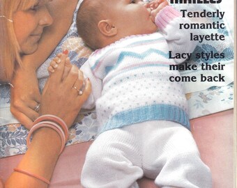 BABY/CHILD Knits Phildar 56 Original 1970's Vintage Knit/Crochet Magazine