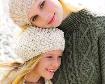 HAYFIELD ARAN KNITS : Favourite Aran Knits/Family Knitting Patterns New Book 342