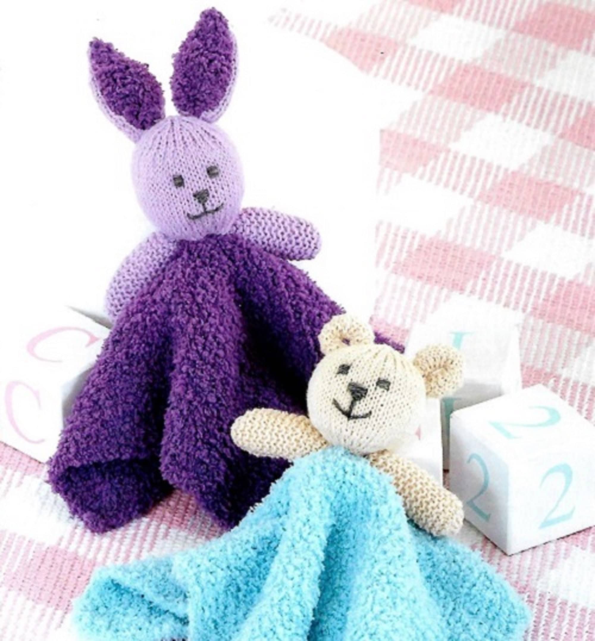 4542 Baby's Teddy Bear & Bunny Blanket Comforters New Etsy