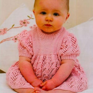 Child Knitted Dress Pattern - Etsy Child Knitted Dress Pattern - Etsy
