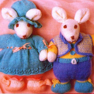 2362 JACK & JILL Toys Vintage Knitting Pattern PDF Download