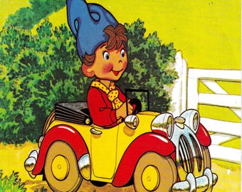 NODDY CHARACTERS   Children-Adult Cartoon Sweaters Gary Kennedy Intarsia Collectable Vintage Knitting Pattern