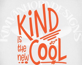 Anti-Mobbing-Svg, Art Is The New Cool, geschnittene Dateien für Cricut & Silhouette, druckbare png, gespiegelte druckbare jpeg für Bügelbild
