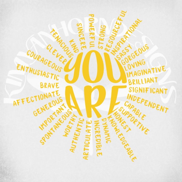 Dlaczego jesteś moim słońcem SVG: Plik z afirmacją (pobranie cyfrowe)