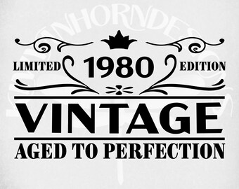 Download 1980 svg | Etsy