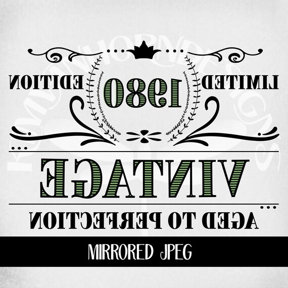 Download Free Vintage 1980 Svg Birthday Svg Limited Edition Cut Files Etsy SVG Cut Files