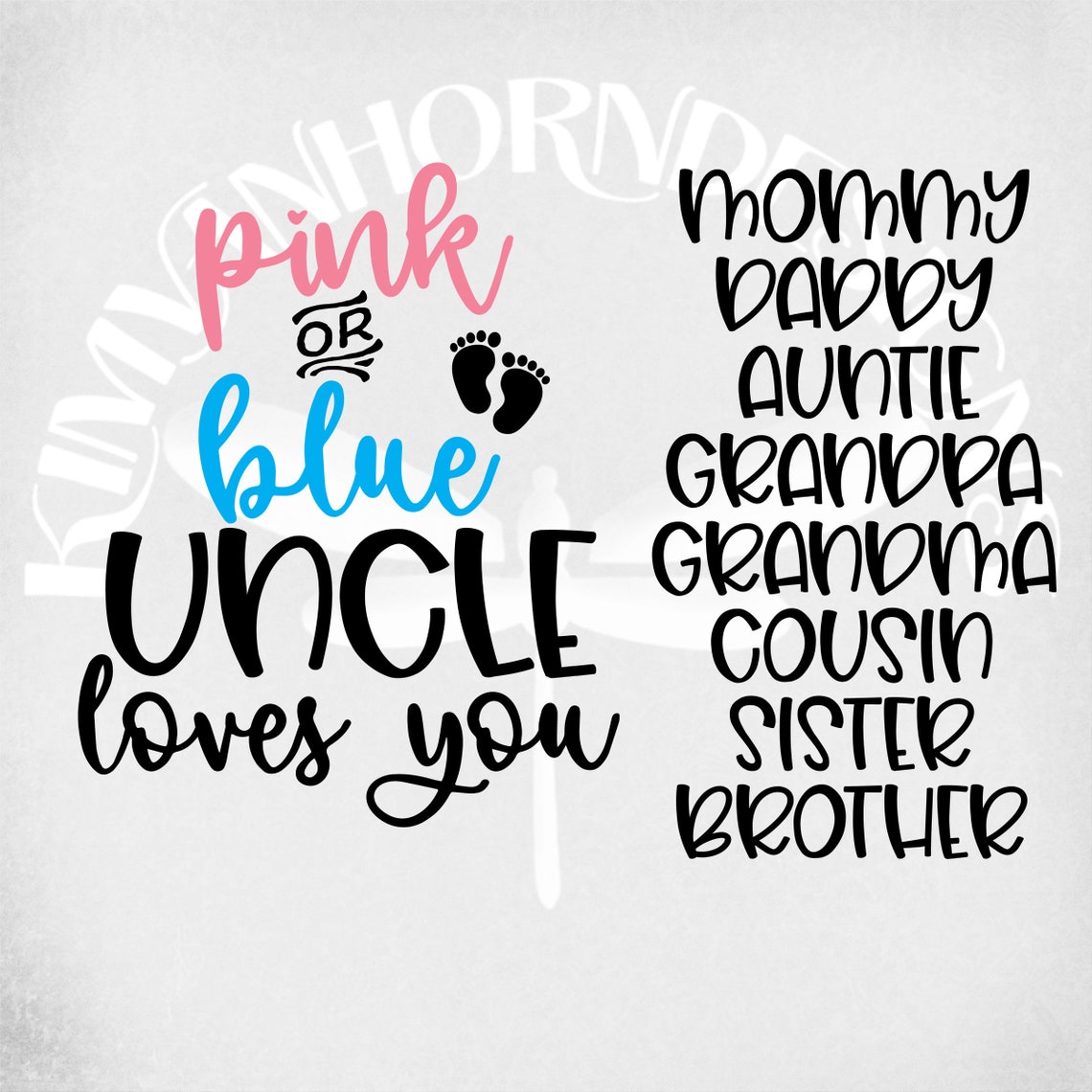 Download Pink or Blue We Love You svg Gender Reveal Pregnancy svg ...