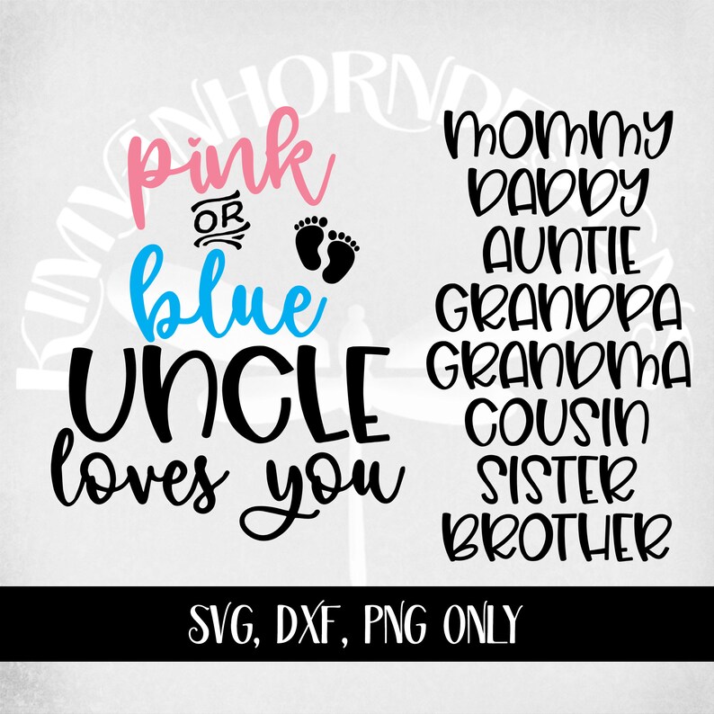 Download Pink or Blue We Love You svg Gender Reveal Pregnancy svg ...