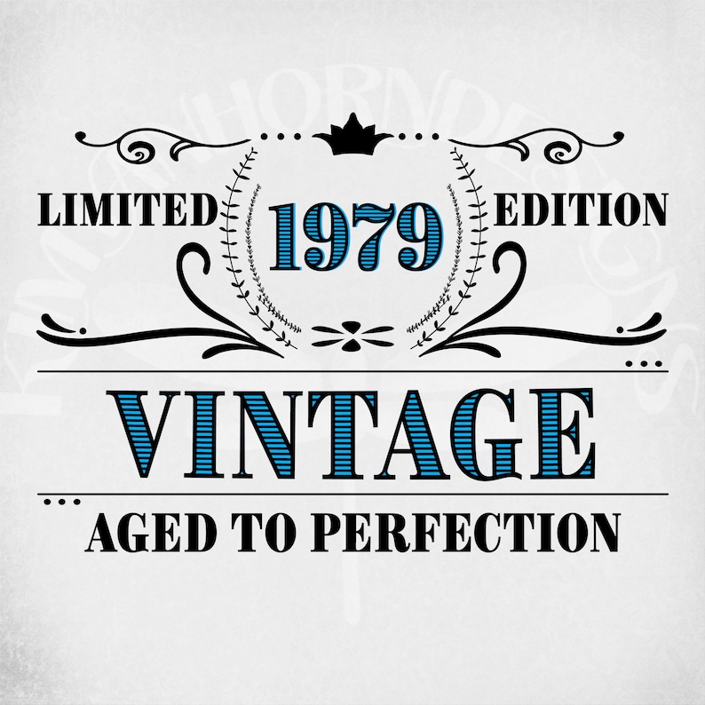 Download Vintage 1979 svg 40th Birthday svg Cut Files Birthday svg ...