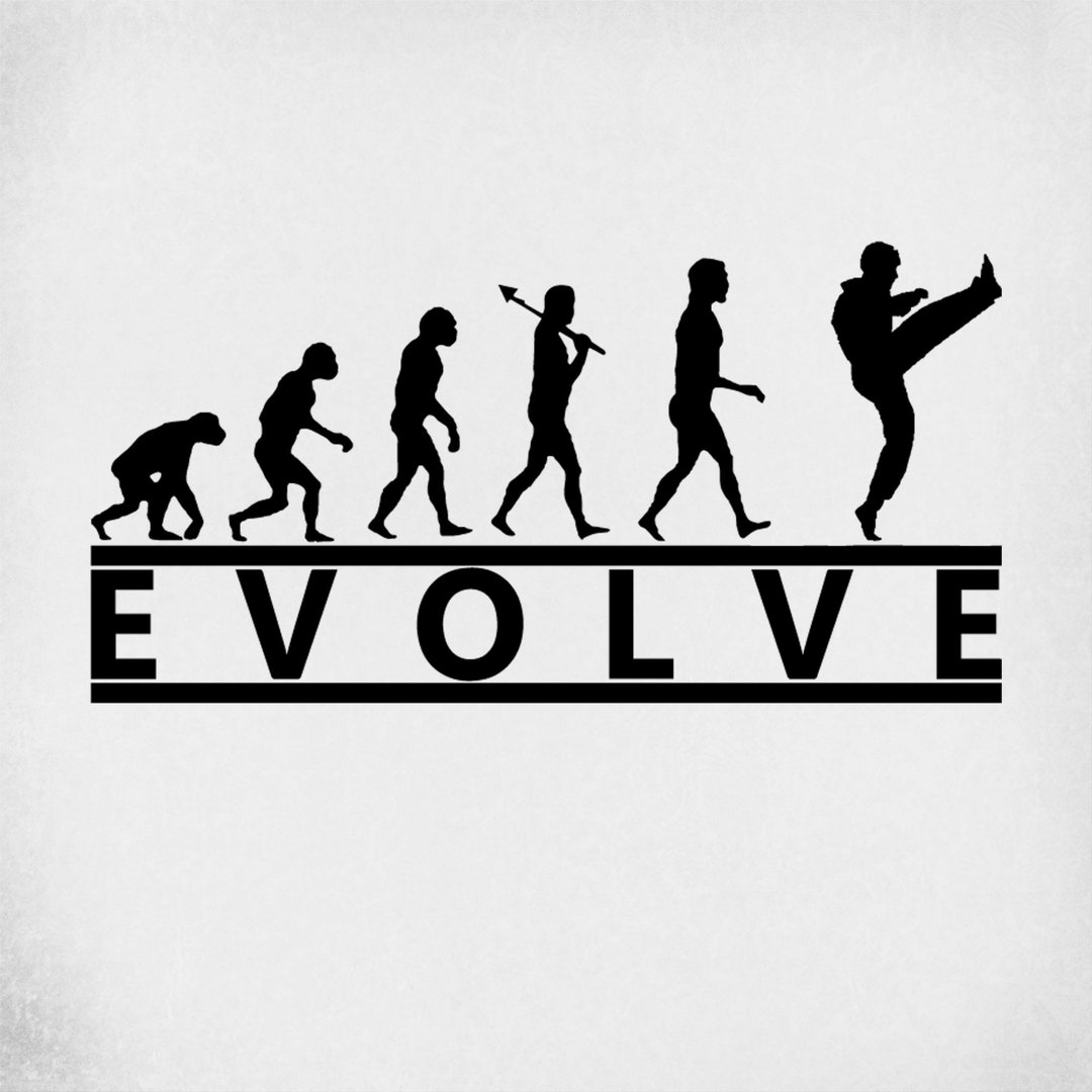 Karate Svg, Evolve, Cut Files for Cricut & Silhouette, Mirrored Jpeg ...
