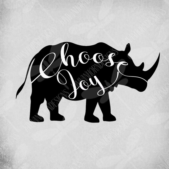 Download Choose Joy SVG Rhino Cut Files For Cricut Printable PNG | Etsy