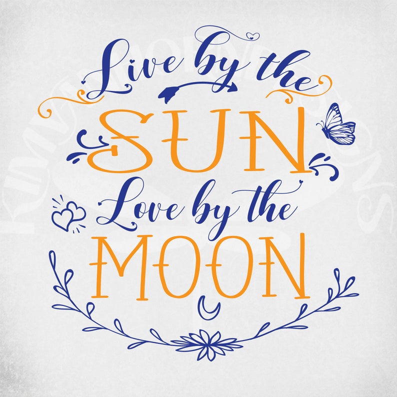 Download Live By The Sun Love By The Moon svg Cut Files Hippie svg ...