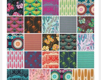 Rare OOP Anna Maria Fat Quarter Bundle Pretty Potent 24 Fat Quarters Complete HTF Fabric