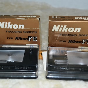 Pair of Nikon Focusing Screens!!