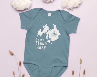 Swan's Island Baby Jersey Bodysuit Onesie