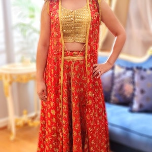 Phulkari Lehenga Etsy