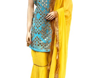 Palazzo Suit - Etsy