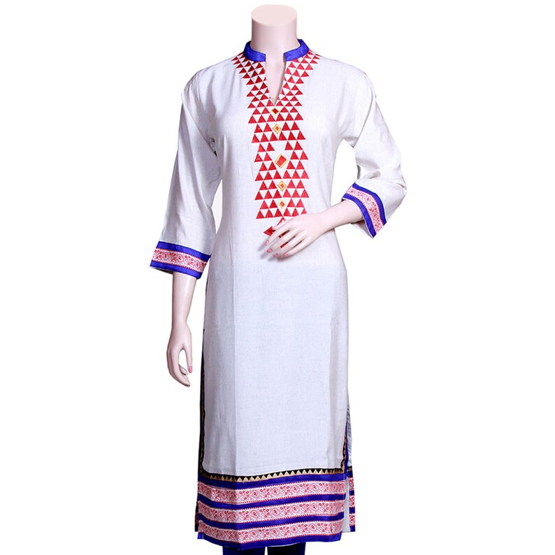 cotton kurtis with borders