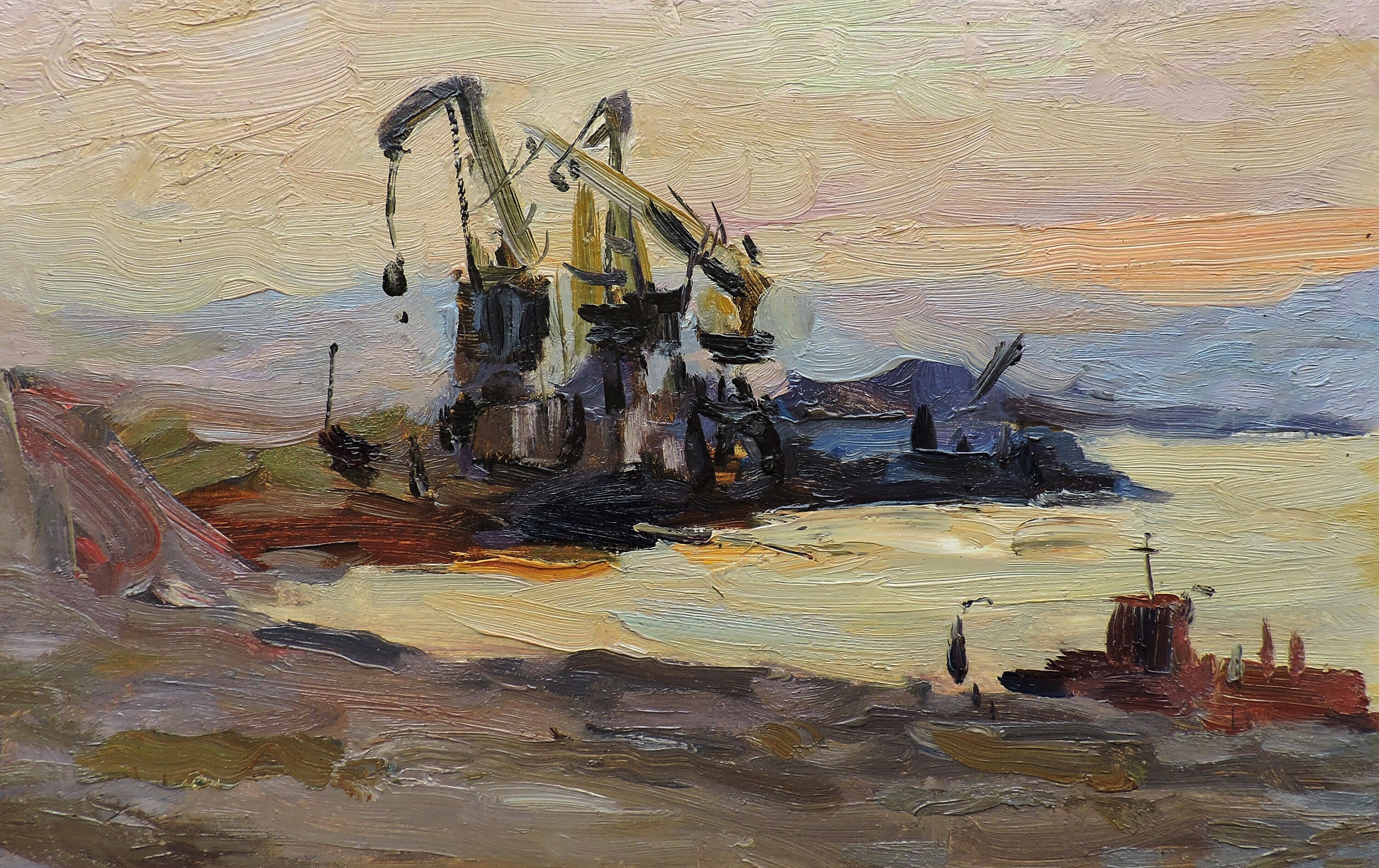 ORIGINAL OIL PAINTING Antique unique high quality artwork by Etsy