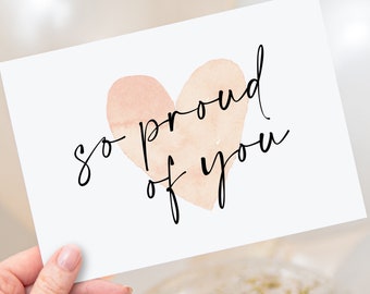 So Proud Of You Etsy