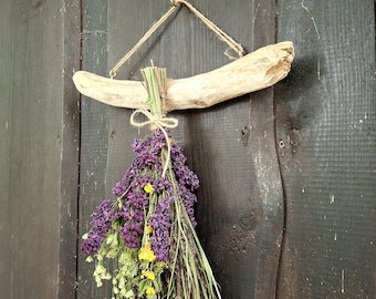 Dried flowers hanging decor, flowers hanging rack