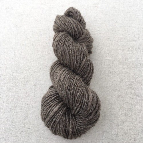 Super Bulky / Grey Bluefaced Leicester Handspun Yarn / Oatmeal Etsy UK