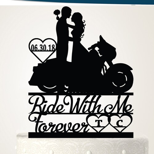 Ride With Me Forever Couple on Street Glide Bike Motorcycle - Etsy