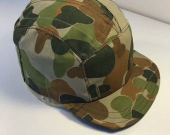 Craftcap Austria Camo Scarp Five Panel Hat Hand
