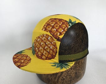 Cappello a cinque pannelli CraftCap Pineapple ricostruito 2
