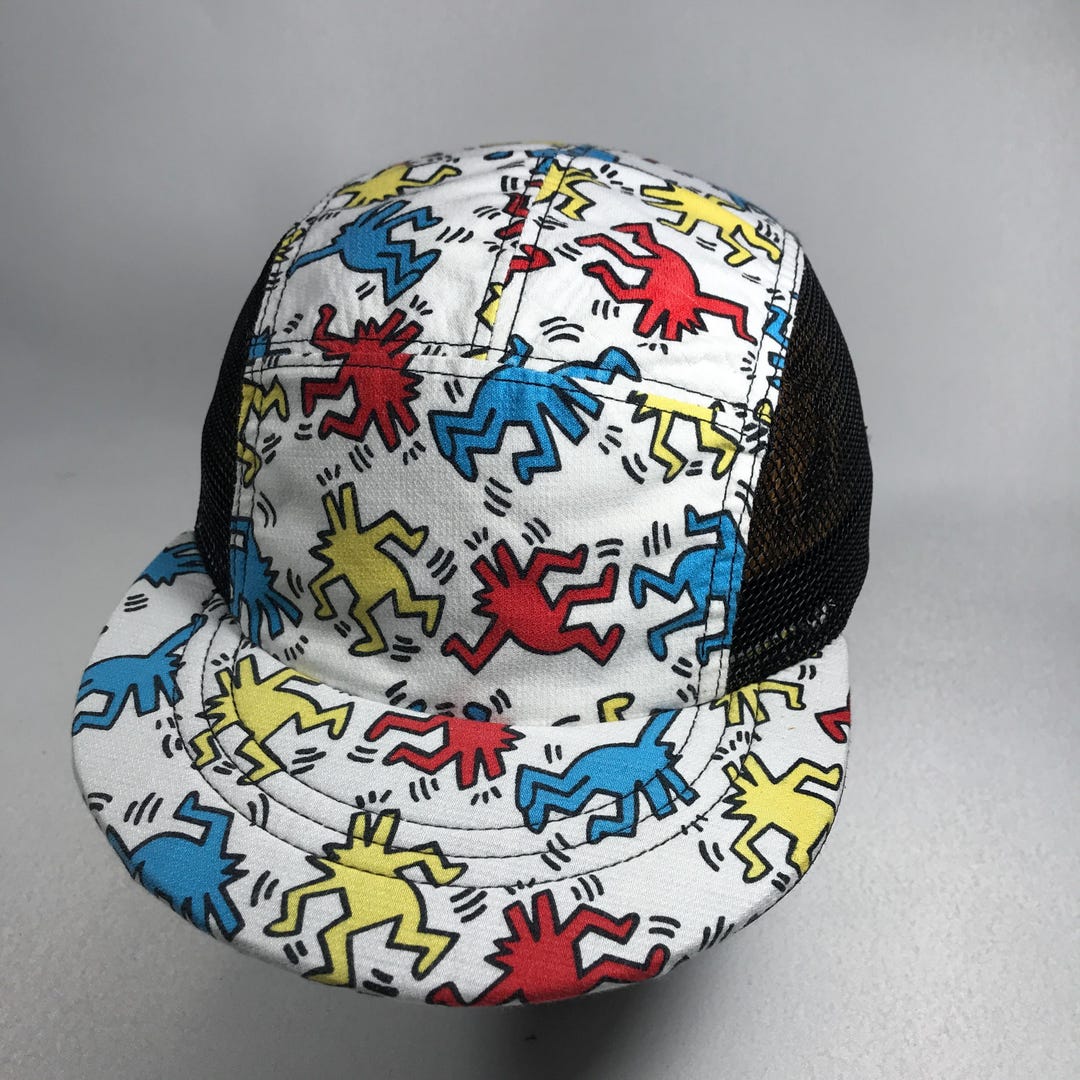 RARE Lacoste x Keith Haring Allover Print Baseball Cap Hat EUC M Lacoste | Accessories | Rare Lacoste X Keith Haring Allover  main image 3