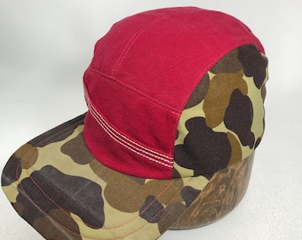 Cappello a cinque pannelli personalizzato per la caccia all'anatra carmo 2