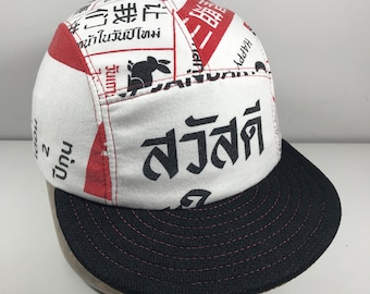CraftCap Five Panel Hat Custom Head Wear Reconstructed
