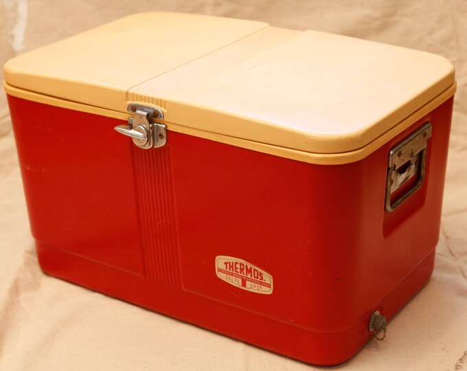 Vintage Thermos Ice Chest Cooler Etsy