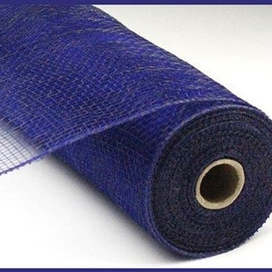 Navy Blue Deco Mesh 10 Inch, Navy Blue Deco Mesh, Deco Mesh For Wreath, 10" X 10 Yds Mesh, Wreath Supplies, Navy Blue Mesh,  Navy Blue