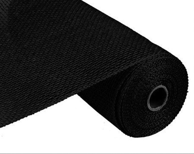 Black Poly Burlap Mesh 10 Inch, Poly Burlap Mesh, Poly Burlap Mesh for