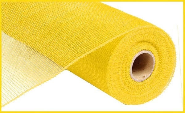 Yellow Deco Mesh 10 Inch, Yellow Deco Mesh, Deco Mesh For Wreaths, 10…