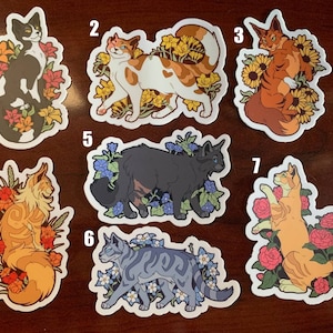 Warrior Cats - Clan Founders (5 stickers) Sticker by Didychu