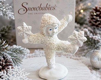 Department 56 Snowbabies Miniature Hand Painted Pewter 1.5 in. 1989-2001 Mint