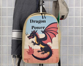 Sac à dos Dragon Power – Sac de voyage fantaisie résistant à l'eau