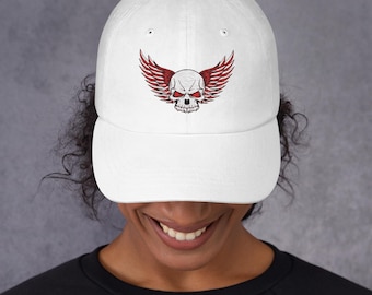 Gorra de béisbol unisex de sarga de algodón con correa ajustable y perfil bajo
