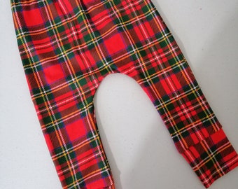 baby tartan leggings
