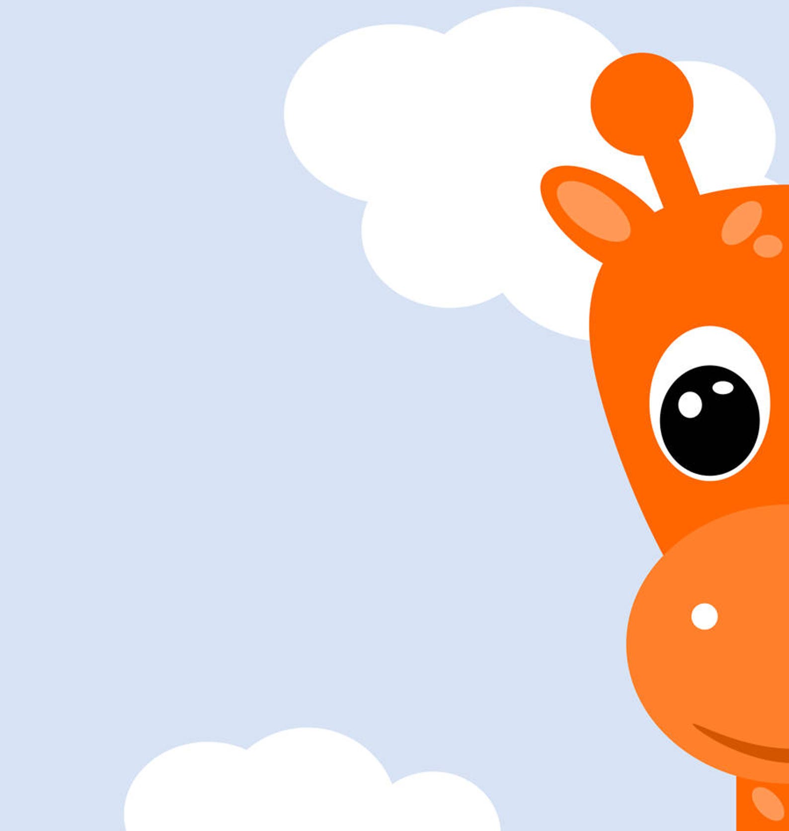 Digital Nursery Art, Giraffe Nursery Art, Dream Big Print, Kids Room