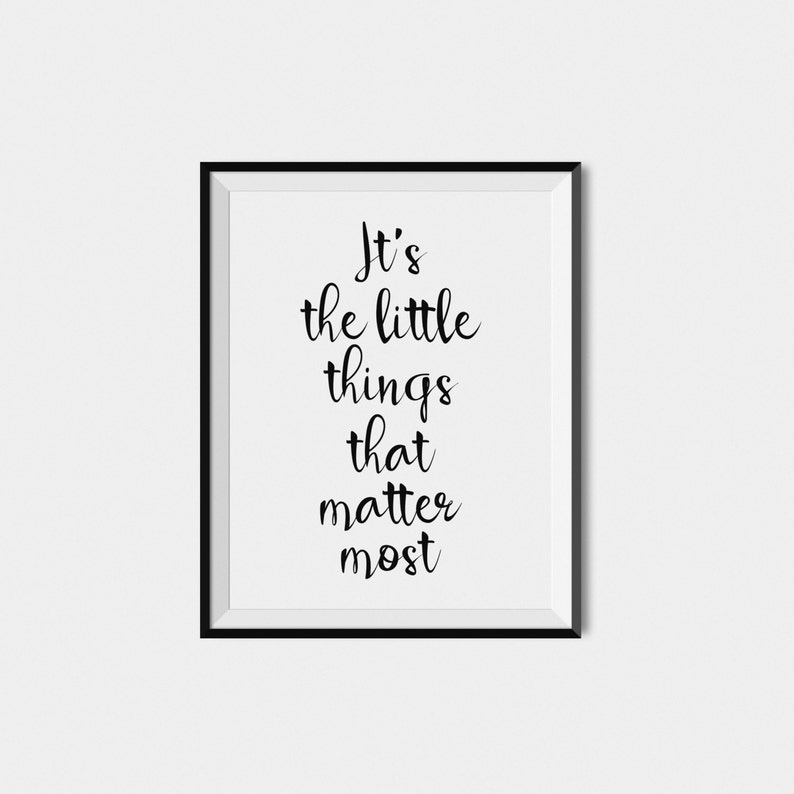 Quote Wall Art Print Instant Download Printable Art Black Etsy