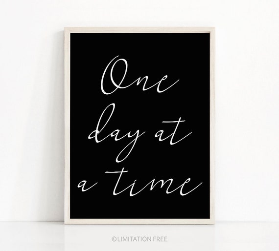 Printable Quote Wall Art, Digital Download Art, Inspirational Quote Print, Instant Download Printable Art, Typography, Black And White Print
