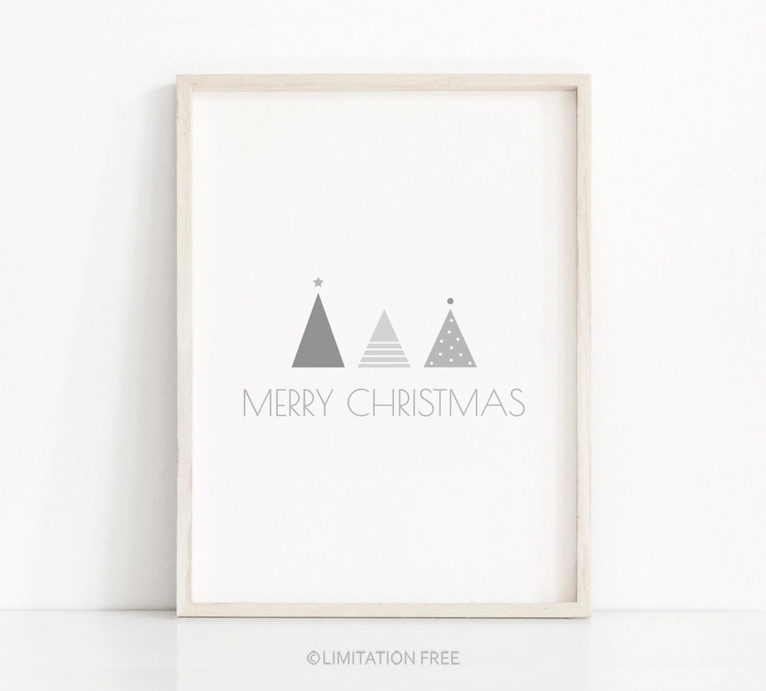 Printable Christmas Decor, Christmas Print Instant Download, Digital ...