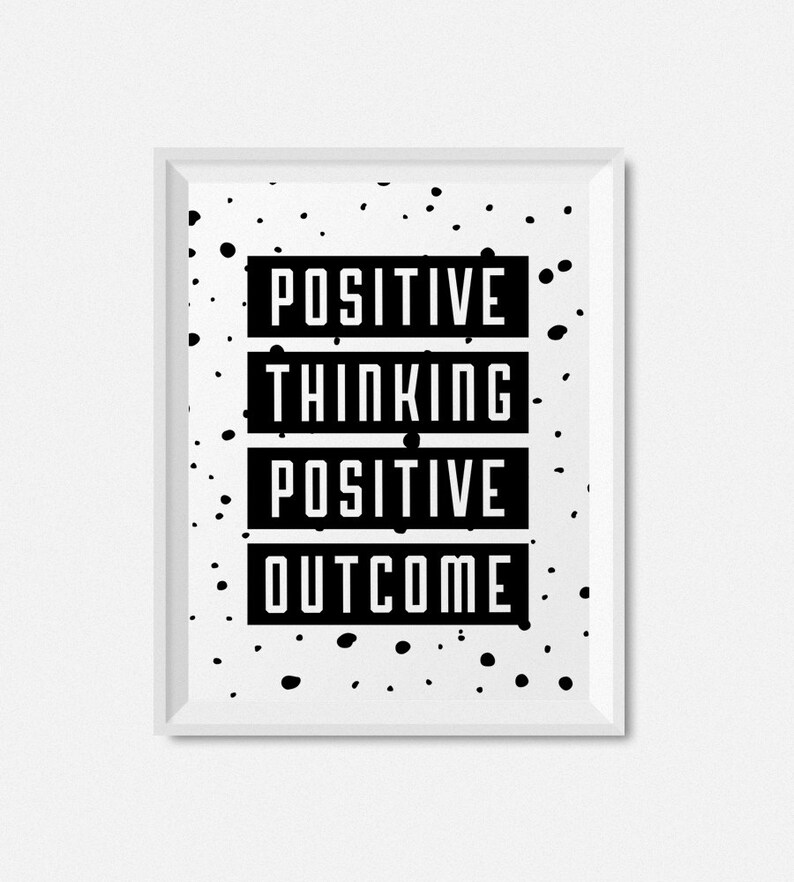 Typography Motivational Quote Print Inspirational Quote Printable Digital Wall Art Black And White Print Instant Download Printable Art