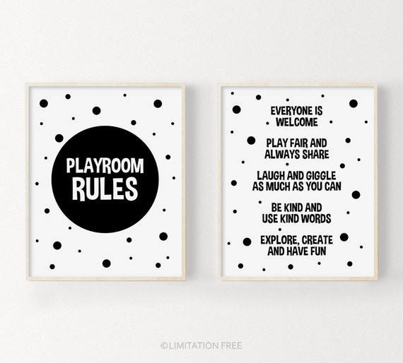 etsy playroom prints